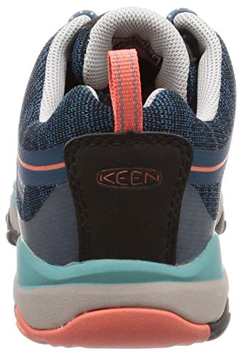 Keen Unisex-Kid's Terradora Low Wp Hiking Shoe, Aqua Sea/Coral, 6 M Us Big Kid #TOP12