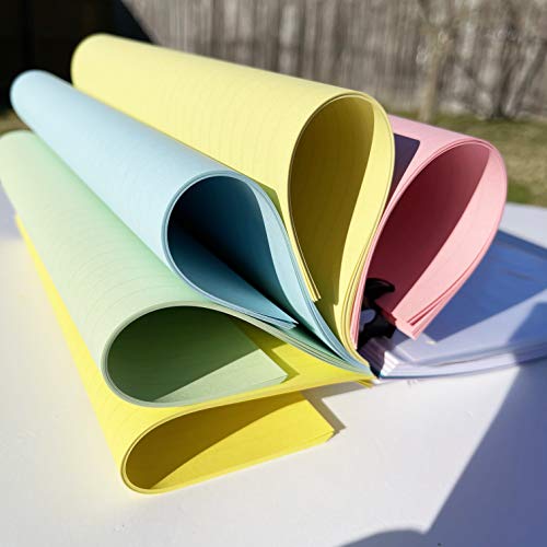 Color Notes Refills Fit 9 Disc Classic Size Planners Notes Inserts For 9-Disc Planners 7 X 9.25 Inches Medium Size 9-Disc Planners #TOP1