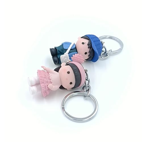Image of Cute Couple Keychain for Boyfriend and Girlfriend | Keychain for lovers | Cute Couple Gift for Loved Ones, Friends, or Special Occasions, anniversary gift