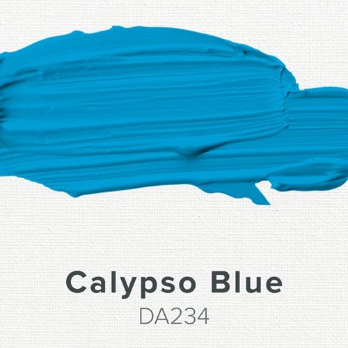 Image of DecoArt Americana Acrylic Paint, 2-Ounce, Calypso Blue
