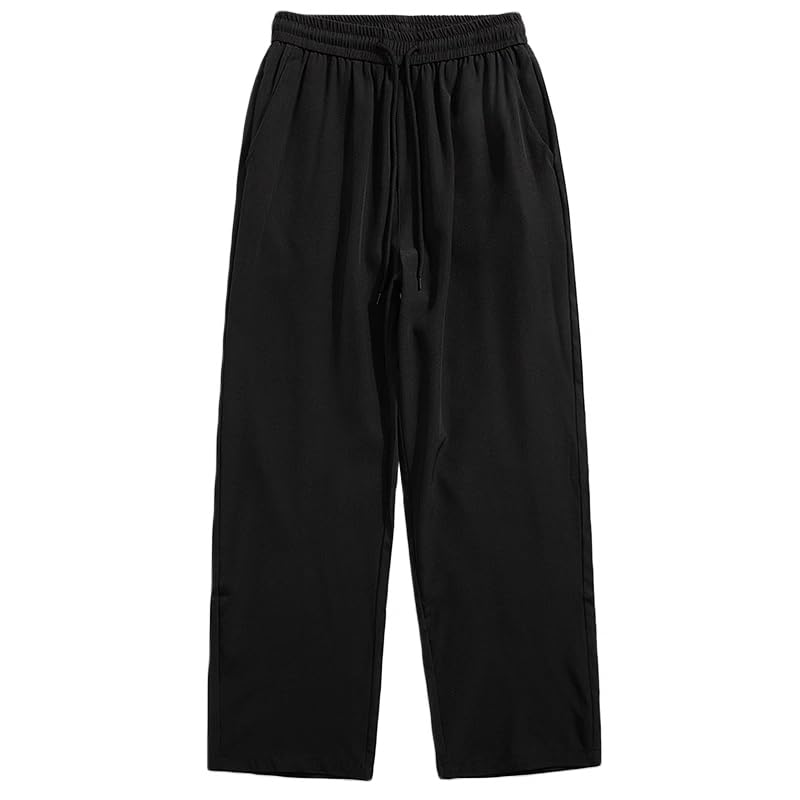 Men's Retro Straight Fit Relaxed Casual Pants4