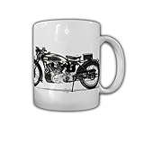 hrd vincent black lightning Design/Druck aus Deutschland HRD Vincent Straßen Touring Oldtimer Motorrad Rennsport - Tasse #26830