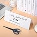 Harloon 12 Pcs Acrylic Name Plate Holders 11