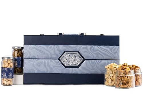 Image of Browntree Heritage-5P - 725g | Almonds, Cashews, Raisins, Pistachios & Walnut Kernels | Gift Collection | Perfect Corporate & Festive Dry Fruit Gift Hamper | Healthy gift box all celebration | Unique Gifts