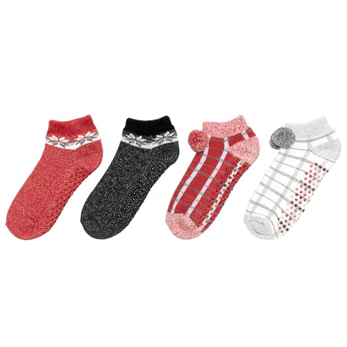 Image of Cuddl Duds Ladies Super Soft Warm Comfortable Multipack Gift Lounge Socks