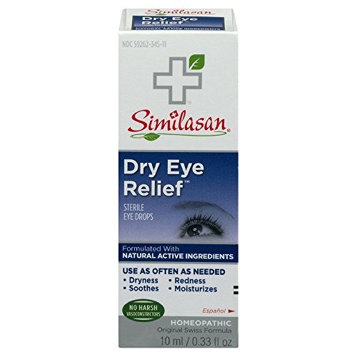 Similasan Dry Eye Relief Sterile Eye Drops 0.33 oz (Pack of 5)