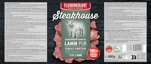 Steakhouse Lamm pur Dose (6 x 400 Gramm)