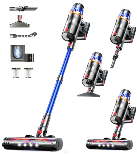 RENDOW Cordless Vacuum, 50KPA Suction