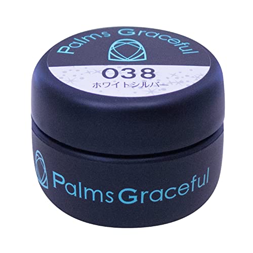 Palms Graceful カラージェル 3g 038 ホワイトシルバー