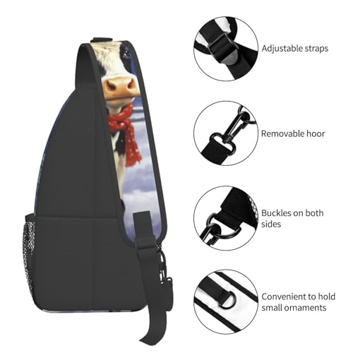 Bolso Cruzado para Hombre Bolsa de Pecho Sling Urbana miniatura 5