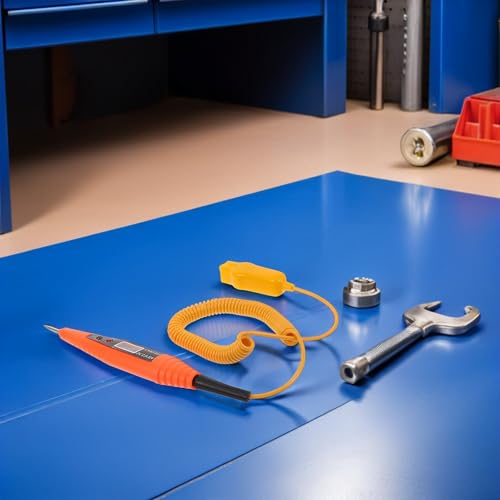 Probador de voltaje digital automotriz para coches herramienta de diagnóstico con LCD 6