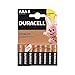 Produktbild Batterien 8Stück AAA LR03 1,5V MN2400 Duracell Alkaline Batterie Ersatzbatterien