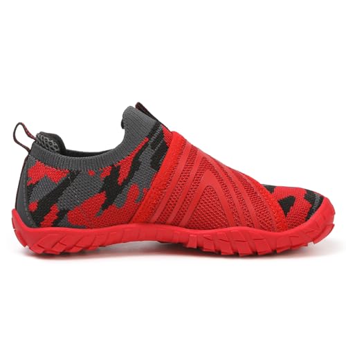 Image of KUBUA Multifunctional Kids Water Shoes Boys Girls Quick Dry Swim Aqua Socks | Wide Toe Box, Lightweight, Barefoot-Style, Breathable, Beach, Pool, Kayak, Water Parks, Hiking, Toddler, Little Kid, Big Kid
