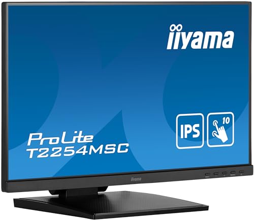 Iiyama T2254Msc-B1Ag-21.5", Ips, 1920X1080, 60Hz, 1H1Dp,