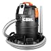 COIL Teichschlammsauger, Schlammsauger, Poolreiniger Staubsauger, Teichreiniger, Tank (35l), Gebläsefunktion, Zwei Betriebsarten, Saugleistung:18 KPa, 1600W