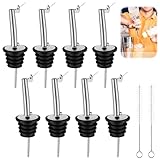 Large application: Le bouchon de bouteille est compatible avec la plupart des bouteilles, convient pour le vin, les spiritueux, le sirop, le jus, le vinaigre, idéal pour la maison, le club, le restaurant, le bar.