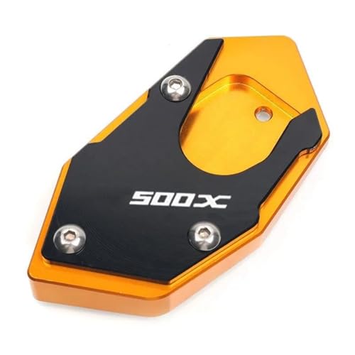 Extension de béquille latérale pour Honda CB500X et CB500F - Plaque de support or