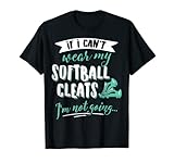 Photo Gallery carino softball t-shirt - take my softball cleats! maglietta Photo Gallery carino softball t-shirt - take my softball cleats! maglietta