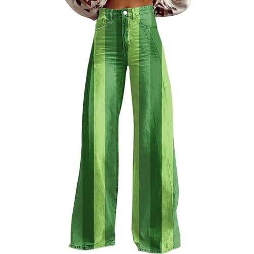 Pantalon large décontracté et élégant noir fluide pour femme WWricotta