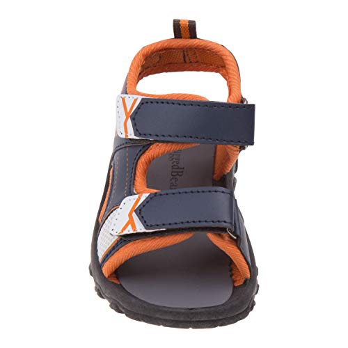 Image of Rugged Bear Kids Boys Girls Open-Toe Outdoor Sport Water Sandals - beach pool slide adjustable strap shoes athletic summer (Toddler /Little Kid /Big Kid)