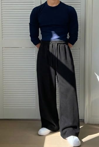 Image of dockstreet Track Pant for Men || Baggy Fit || Track Pants || Full Elastic Jogger Track Pant || 100% Cotton