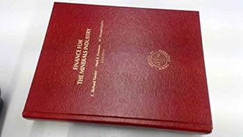 Hardcover Finance for the Minerals Industry Book