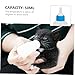 FOMIYES 4sets Pet Nursing Feeders for Puppies and Kittens Silicone Bottles for Hand-Feeding Newborn Animals Pet Supplies