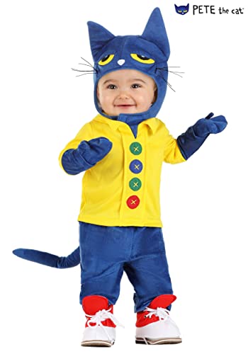 Disfraz completo infantil Pete the Cat talla 12-18 meses miniatura 2