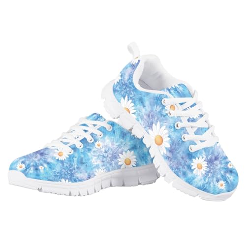 Cumagical Kids Sneakers Adjustable Lace up Breathable Running Shoes for School Sports Outdoor Play4