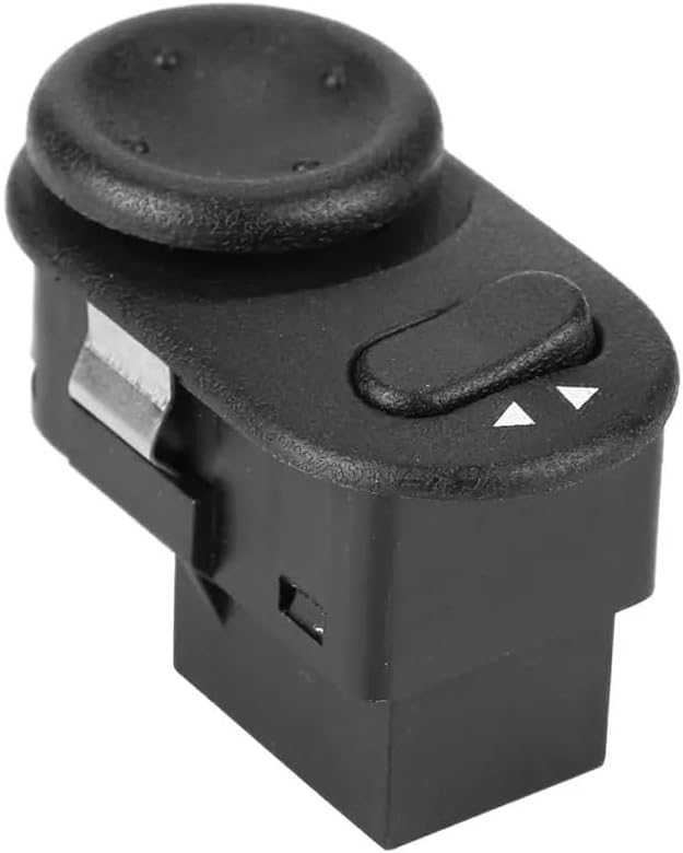 for FoRear View Side Mirror Switch ABS, for Car Side View Mirror Switch Adjust Control Knob Black 9226861 Car Side Mirror Switch