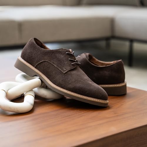 Image of Gunnar and Troy Sentinel Mens Oxford Dress Shoes, Multi-Colors & Sizes | Men's Wingtip Oxford Dress Shoes, Soft Leather Classic Lace-Up Modern Shoes