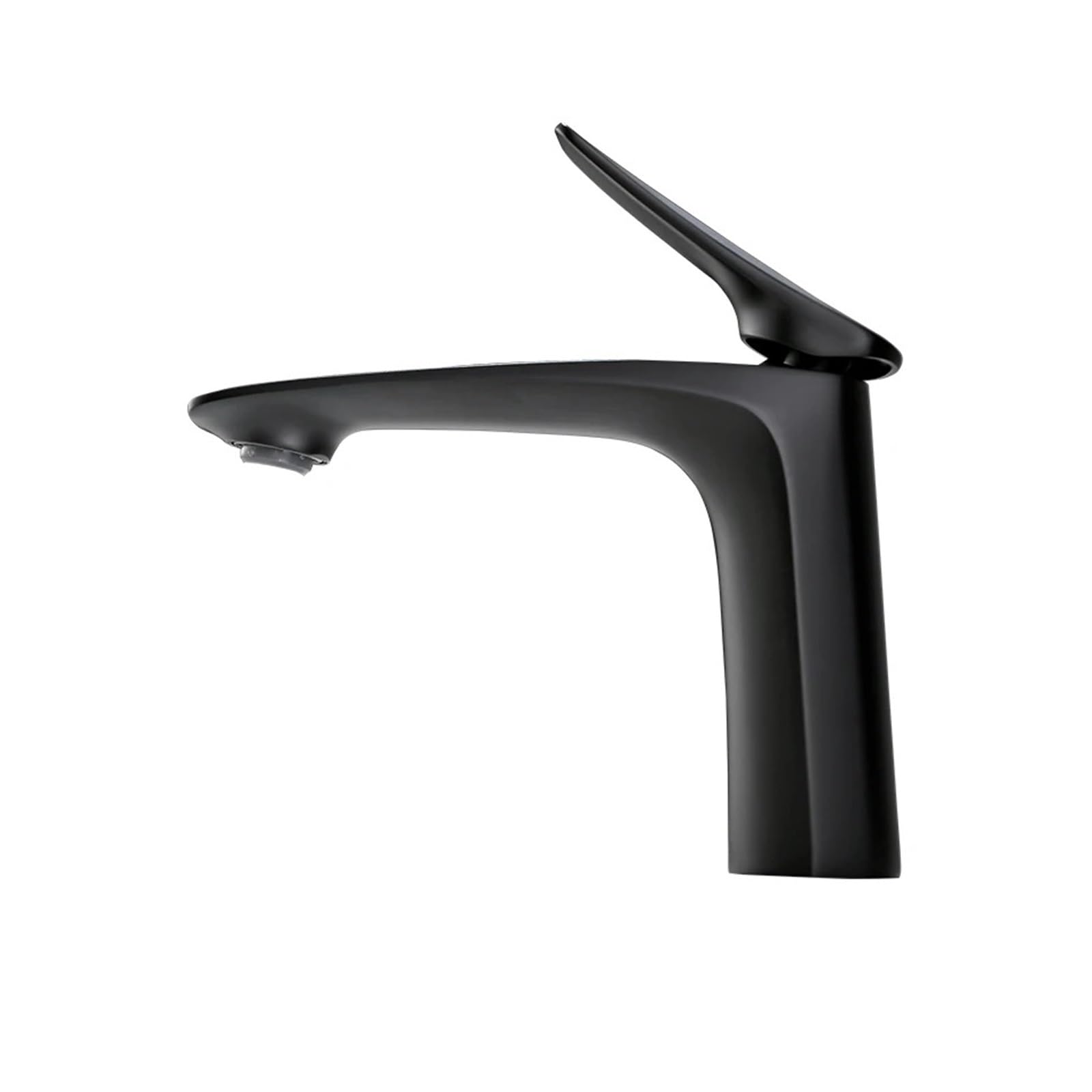 JVDDI Luxury Bathroom Faucets Basin Mixer Sink Faucet Washbasin Tapware Hot Cold Water Tap(Matt Black Faucet)