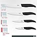 Vos Ceramic Knife Set, Ceramic Knives Set For Kitchen, Ceramic Kitchen Knives With Holder, Ceramic Paring Knife 3