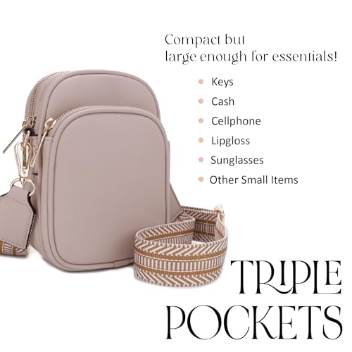 Image of Mali+Lili, Josie Triple Zip Crossbody Bag