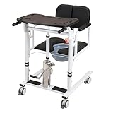 Uso multifunzionale: la sedia idraulica è dotata di un piano con scanalature di diverse dimensioni per mangiare. È abbastanza grande per contenere posate e tazze, il che ne facilita molto l'uso.