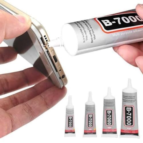 Rubbli B-7000 Multi-Purpose 110ml Transparent Glue for Jewellery, Shoes, Toys, Bag, Crafts Adhesive (110 ml) (Pack of 1) 2