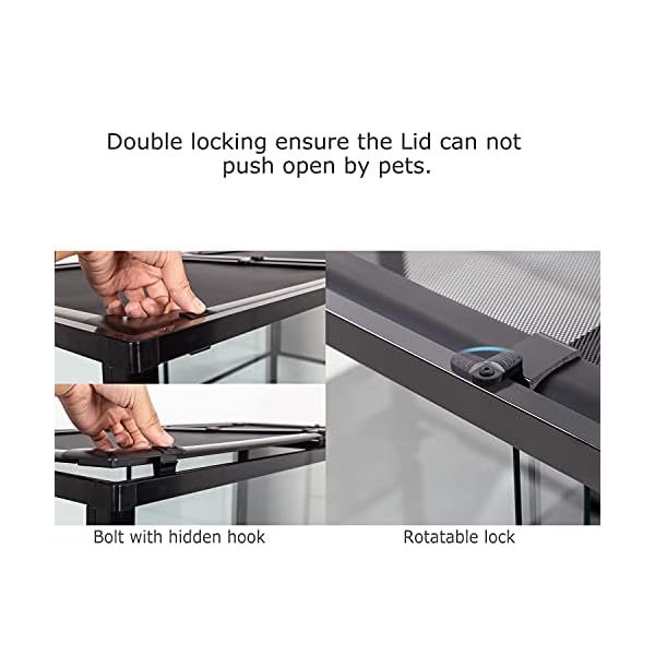 REPTI-ZOO-Tempered-Glass-Reptile-Terrarium-30-Gallon-Wide-Reptile-Tank-30-x-12x-18-for-Reptile-Pets-Bearded-Dragon-Gecko-Lizard-Double-Front-Opening-Doors-Top-Screen-Ventilation REPTI-ZOO-Tempered-Glass-Reptile-Terrarium-30-Gallon-Wide-Reptile-Tank-30-x-12x-18-for-Reptile-Pets-Bearded-Dragon-Gecko-Lizard-Double-Front-Opening-Doors-Top-Screen-Ventilation