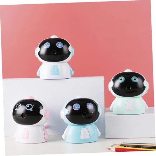 Gadpiparty 太空人デザイン 手動筆削り 小型 軽量 学生用文房具 学校 オフィス 家向け クリエイティブな筆削り器