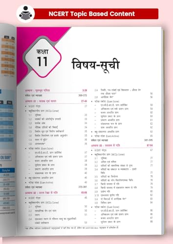 Image of MTG Objective NCERT at your FINGERTIPS Physics (Hindi Medium) For 2025-2026 Exam - NEET /JEE Trend Indicator, HOTS MCQs & Notes with HD Pages | NEET & JEE Books (Based on NCERT Pattern)