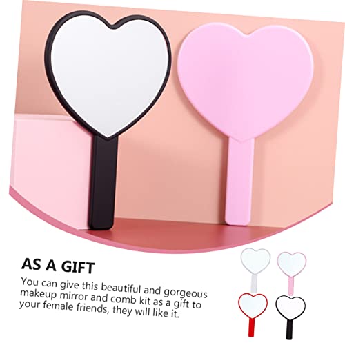 Espejo de Maquillaje Portátil de Mano NOLITOY 4 unidades miniatura 6