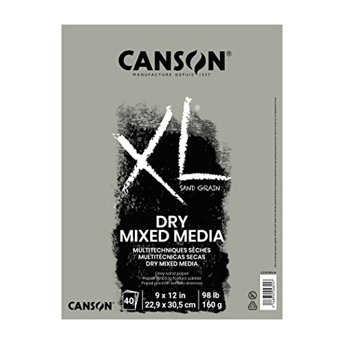 Canson XL Sand FO 9X12 Gray 40SH (6)