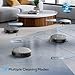 Robot Vacuum and Mop Combo, 2 in 1 Mopping Robot Vacuum Cleaner with Schedule, Wi-Fi/App/Remote, 2000Pa Max Suction, Self-Charging Robotic Vacuum, Slim, Ideal for Hard Floor, Pet Hair, Low-Pile Carpet
