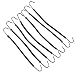 Frcolor Ponytail Hooks Headband Hair Claw Hair Clips Rubber Bands Hair Braid (20Pcs)