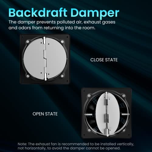 HG-Power-6-Inch-Exhaust-Fan-308CFM-Wall-Exhaust-Fan-for-Kitchen-Bathroom-Metal-Extractor-Fan-for-Attic-Garage-Window-Ventilation-HVAC-System-Black