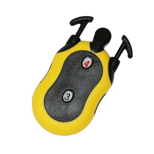 iplusmile ゴルフ用コンパクトダブルスコアカウンター 電池不要の耐久プラスチック製計器 ポケット収納可能で携帯便利 人用 ランダムカラー