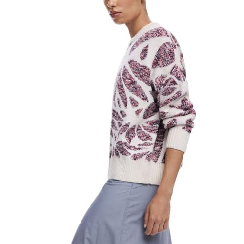 Image of Desigual Women's Woman Flat Knit Thick Gauge Pullover