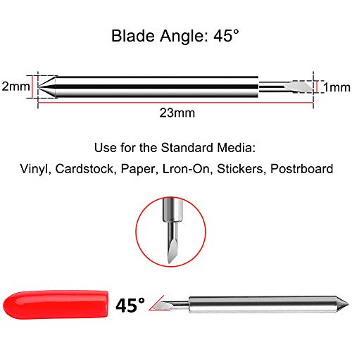 30Pcs 45° Blades
