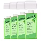 Waxers Roll on Wax Refill for Hair removal Aloe Vera at Home Roller Waxing...