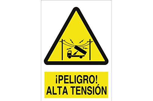 Plimpo Señal Adhesiva 210X148 Mm ¡Peligro! Alta Tensión En Oferta Cofan A111Ad210148 Señal Adhesivo, 210 X 148 Mm