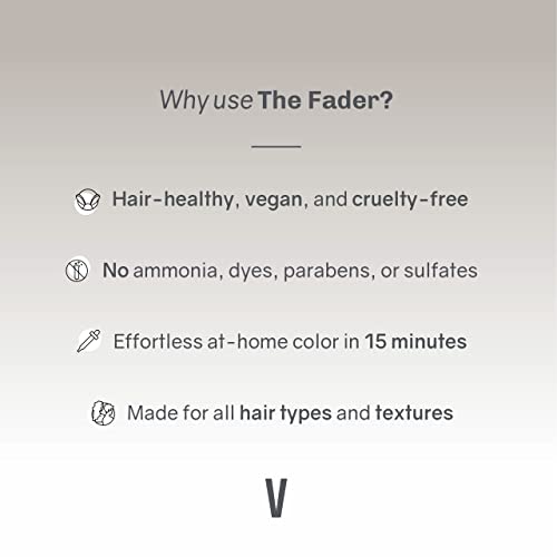 Image of oVertone Haircare The Fader Clarifying Shampoo - pH-Balanced Deep Cleansing Shampoo for All Hair Types - Fast Color Fading Formula with Intense Hydration - Sulfate-Free, Vegan & Cruelty-Free - 8 oz